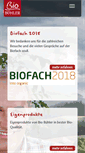 Mobile Screenshot of bio-buehler.de